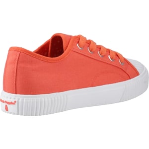Hush Puppies Freya Canvas Textil Kvinnors Orange Träningsskor