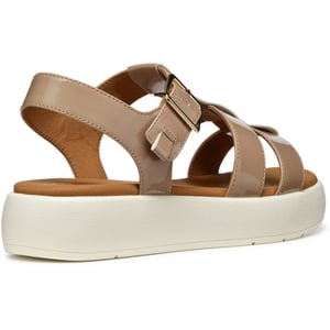 Geox D CAMALEI Synthetisch Polyurethaan Vrouwen Karamel Sandalen