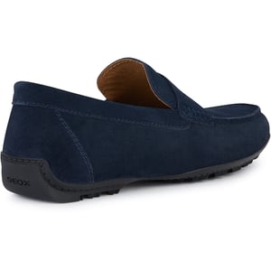 Geox U KOSMOPOLIS + GRIP Skinn Herr Loafers i Marinblå