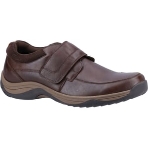 Hush Puppies Douglas Läder Herr Kaffe Mockasiner Skor