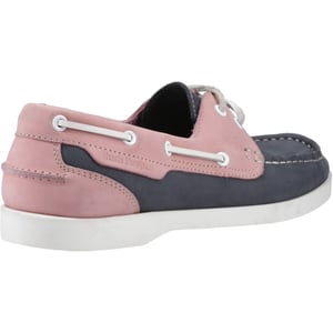 Hush Puppies Isabel Skinn Dam Båtsskor Marinblå/Rosa
