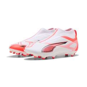 PUMA Kids Unisex ULTRA 5 MATCH+ FG/AG Laceless Football Boots