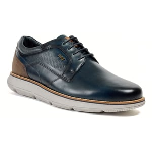 Pod Finch Leren Heren Navy Veterschoenen