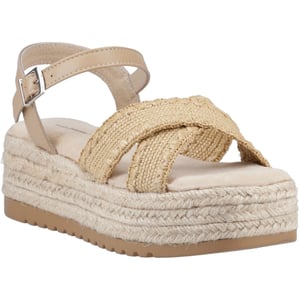 Hush Puppies Jemma Espadrille Polyurethane Dames Tan Sandalen