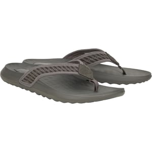 HEYDUDE Myers Flip Nu Prep Katoenmix Heren Zwart/Granietgrijs Flip Flops