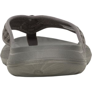 HEYDUDE Myers Flip Nu Prep Katoenmix Heren Zwart/Granietgrijs Flip Flops