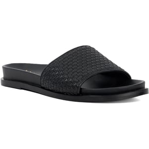 Dune Lilas Dames Zwarte Sandalen