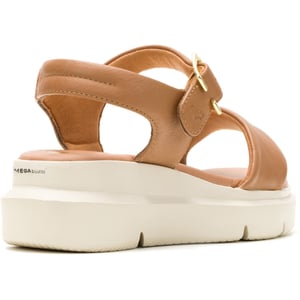 Hush Puppies Uplift läder kvinnors bruna sandaler
