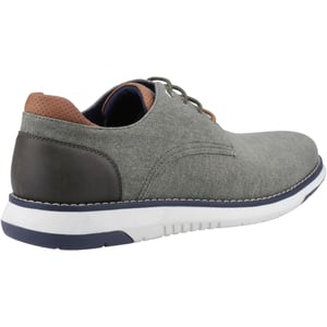 Hush Puppies Bruce Canvas Herrskor i Khaki med Snörning