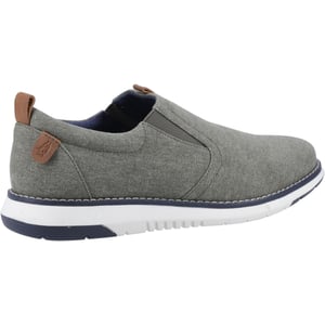 Hush Puppies Benny Canvas Herrskor i Khaki