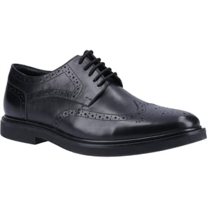Hush Puppies Kingston Läder Herr Svarta Brogues Skor