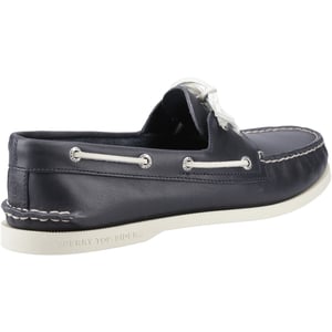 Sperry Authentic 2 Öga Läder Herr Marinblå Båtskor
