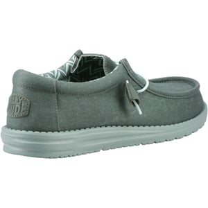 HEYDUDE Wally Canvas 100% Katoen Heren Eend Groen/IJsberg Groen Mokassins Schoenen