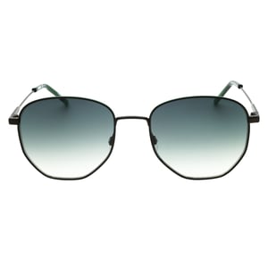 Hugo Boss Green Shaded Lensed Matte Black Framed Sunglasses
