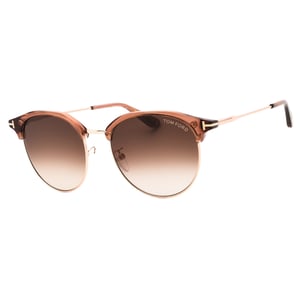Tom Ford Glänsande Ljusbruna Solglasögon
