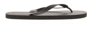 Rockstorm Mens Flip Flops Cushioned Footbed Prime black