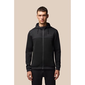 Castore Scuba Volledige Rits Hoody Polyester Heren Zwarte Hooded Sweatshirt