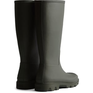 Hunter Downpour Hoge Laars Rubber Dames Donkergroene Wellington Boots
