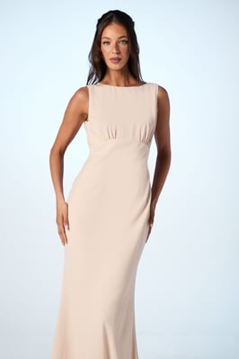 Coast Honoured Sleeveless Cowl Back Maxi Bridesmaid Dress