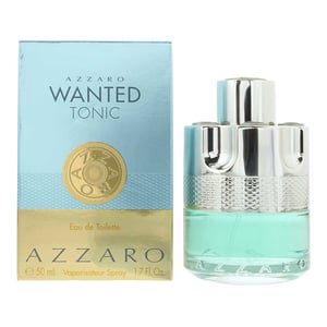 Azzaro Wanted Tonic Eau de Toilette 50ml Spray for Him