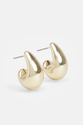 Round Drop Earrings