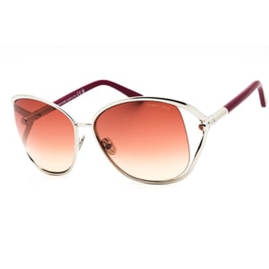 Tom Ford Marta Shiny Palladium Silver Solglasögon