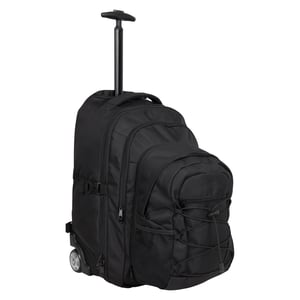 Mountain Warehouse Pioneer Wheeled Rugzak (Zwart)