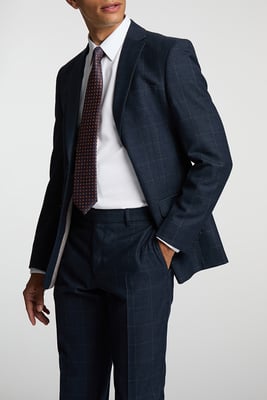 Alexandre Of England Tailored Fit Overcheck Jacket