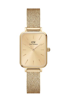 Daniel Wellington DW00100485 Ladies Quadro Pressed Unitone Gold 20mm Watch