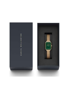 Daniel Wellington DW00100561 Ladies Quadro Pressed Evergold Gold 20mm Watch