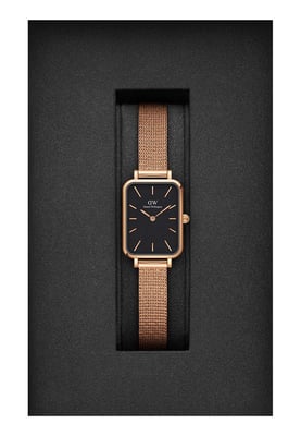 Daniel Wellington DW00100432 Ladies Quadro Melrose Rose Gold 20mm Watch