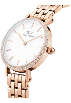 Daniel Wellington DW00100666 Ladies Petite Lumine Rose Gold 28mm Watch