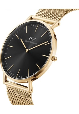 Daniel Wellington DW00100631 Mens Classic Black Evergold Gold 40mm Watch