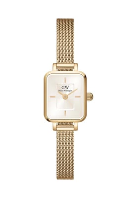 Daniel Wellington DW00100656 Ladies Quadro Micro Gold 16mm Watch