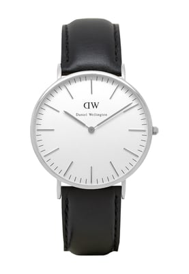 Daniel Wellington DW00100020 Mens Classic 40mm Sheffield Silver Watch