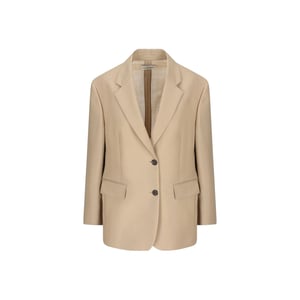 Prada touwkleurige blazer