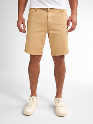 Petrol Industries - Heren Gekleurde Denim Short Stingraypark - Geel