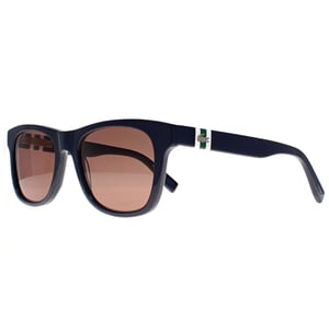 Lacoste Rectangle Mens Blue Brown L978S
