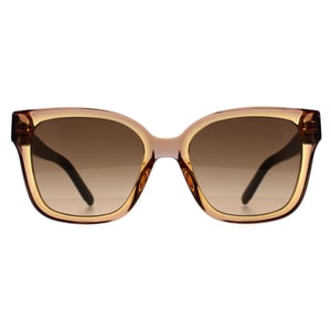 Marc Jacobs Square Womens Transparent Brown Black Brown Gradient 458/S