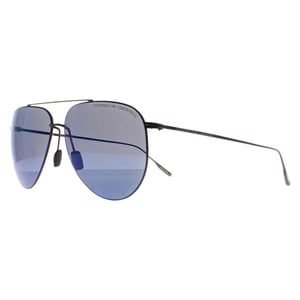 Porsche Design Aviator Unisex Black Blue Mirror P8939