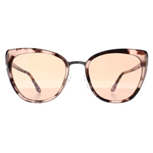 Tom Ford Cat Eye Womens Coloured Havana Brown Mirror Simona FT0717 Sunglasses