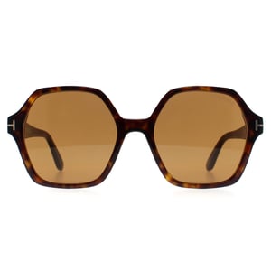 Tom Ford Square Womens Dark Havana  Brown Romy FT1032