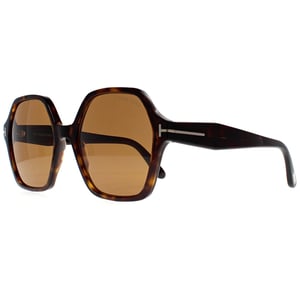 Tom Ford Square Womens Dark Havana  Brown Romy FT1032