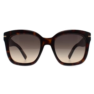 Hugo Boss Square Womens Dark Havana Brown Gradient BOSS 1731/S