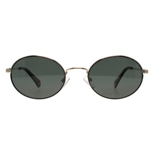 Polaroid Oval Womens Black Gold Green Polarized PLD 6228/S/X