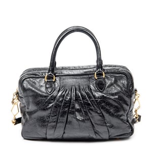 Mini Pleated Boston Shoulder bag