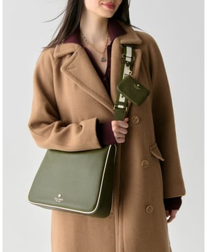 Emma Colorblock Pebbled Leather Large Crossbody