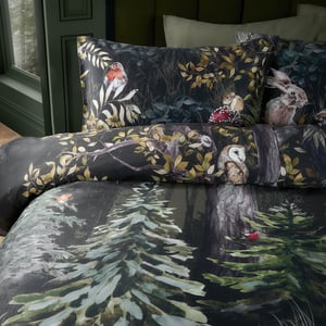 Paoletti Sherwood Forest 100% Cotton Printed Duvet Cover Set