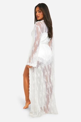 Bridal Premium Lace Robe