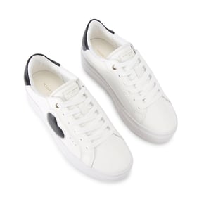 Kurt Geiger London Leather Lana Heart Sneakers